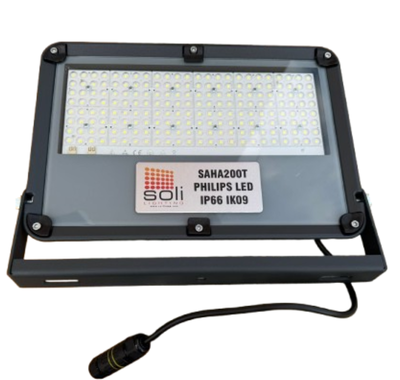 SAHA SERİSİ SMARTBRITE 200W Philips Led SPOR ALAN AYDINLATMA -SOLi200T SAHA